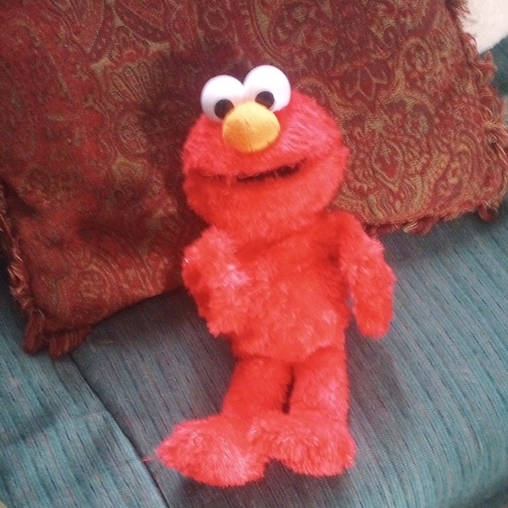 Red Plush Elmo Toy